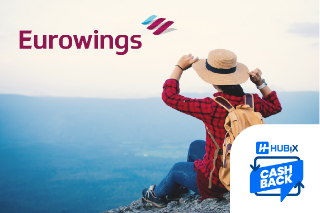 Cashback Hubix.it su Eurowings: voli convenienti con il vantaggio del rimborso